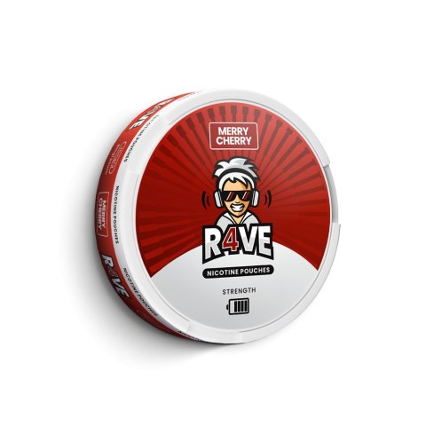 Woreczki Nikotynowe R4ve 20mg - Merry Cherry Woreczki Nikotynowe R4ve 20mg - Merry Cherry