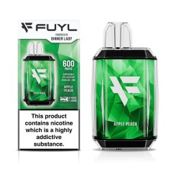 Dinner Lady FUYL - Apple Peach - 600 puffs 20 mg