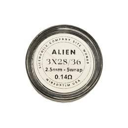 Grzałki SilenCoils Alien - 3x28/36 2.5mm 5w 0.14ohm