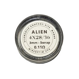 Grzałki SilenCoils Alien - 4x28/36 3mm 5w 0.11ohm