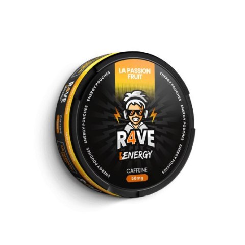 Woreczki Kofeinowe R4VE 50mg - La Passion Fruit Woreczki Kofeinowe R4VE 50mg - La Passion Fruit