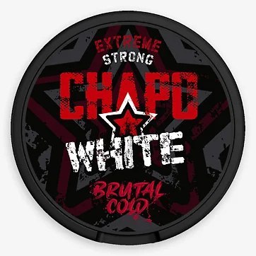 Woreczki Nikotynowe Chapo White - Brutal Cold Strong 16,5mg Woreczki Nikotynowe Chapo White - Brutal Cold Strong 16,5mg