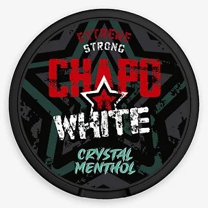 Woreczki Nikotynowe Chapo White - Crystal Menthol Strong 16,5mg Woreczki Nikotynowe Chapo White - Crystal Menthol Strong 16,5mg