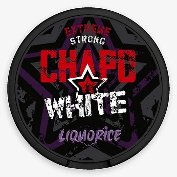 Woreczki Nikotynowe Chapo White - Liquorice Strong 16,5mg Woreczki Nikotynowe Chapo White - Liquorice Strong 16,5mg