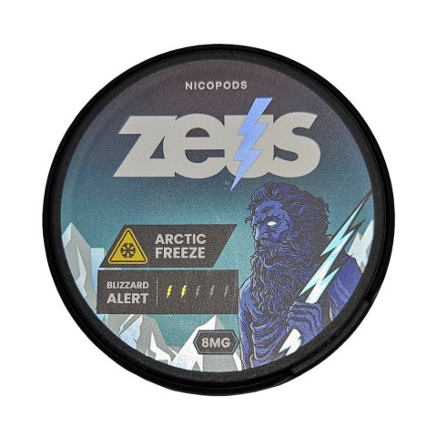 Woreczki Nikotynowe Zeus Light - Arctic Freeze 8mg Woreczki Nikotynowe Zeus Light - Arctic Freeze 8mg