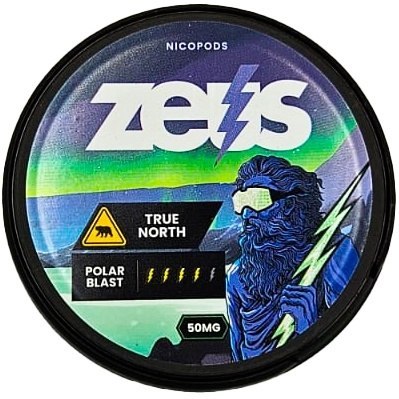 Woreczki Nikotynowe Zeus - True North 50mg Woreczki Nikotynowe Zeus - True North 50mg