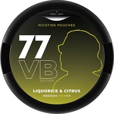 Woreczki Nikotynowe 77 VB Edition Liquorice & Citrus Medium Woreczki Nikotynowe 77 VB Edition Liquorice & Citrus Medium