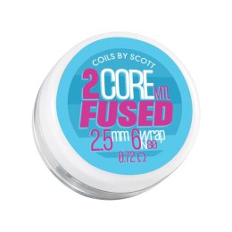 Grzałka MTL Fused Clapton 0.72 OHM Ni80 - Coils by Scott