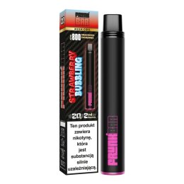 Jednorazowy e-papieros Frunk Bar Mesh 20mg - Strawberry Bubbling