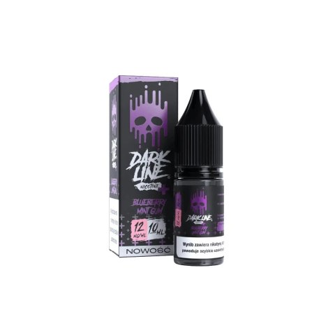 Liquid Dark Line Nicotine+ 10ml - Blue Mint Gum 12mg