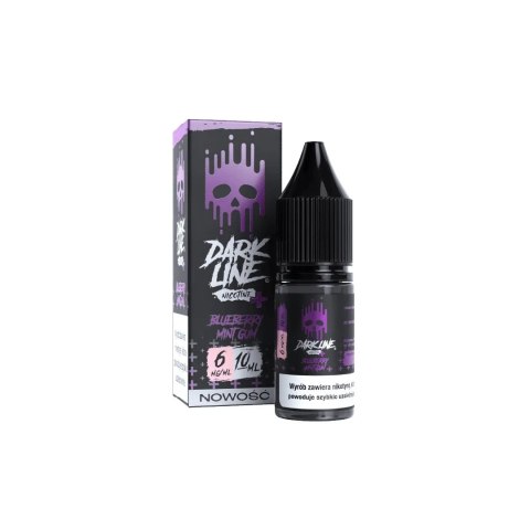 Liquid Dark Line Nicotine+ 10ml - Blue Mint Gum 6mg