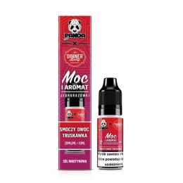 Liquid Panda Eats x Dinner Lady Salt 10ml - Smoczy Owoc Truskawka - 20mg