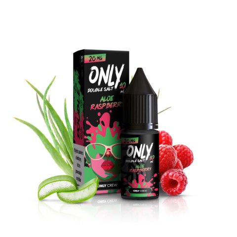 Liquid Only Double Salt 10ml - Aloe Raspberry 20mg