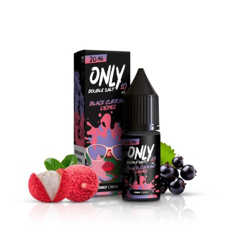 Liquid Only Double Salt 10ml - Black Currant Lychee 20mg