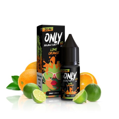 Liquid Only Double Salt 10ml - Lime Orange 20mg