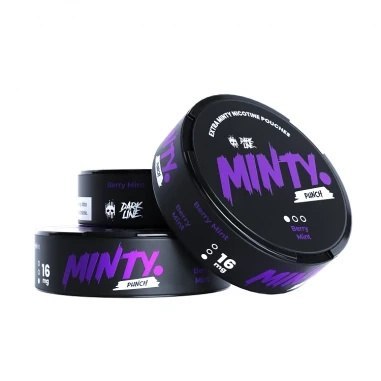 Woreczki Nikotynowe Dark Line Minty - Berry Mint 16MG Woreczki Nikotynowe Dark Line Minty - Berry Mint 16MG