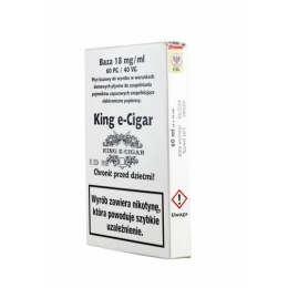 Zestaw 120x Shot Baza King e-Cigar 60ml 60/40 - 18mg (6x10ml)