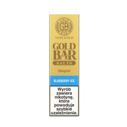Liquid Gold Bar Salts - Blueberry Ice 20mg