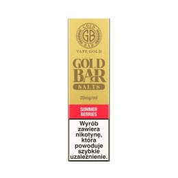 Liquid Gold Bar Salts - Summer Berries 20mg
