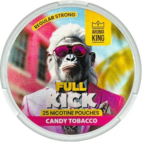 Woreczki Nikotynowe Aroma King Full Kick - Candy Tobacco 20mg Woreczki Nikotynowe Aroma King Full Kick - Candy Tobacco 20mg