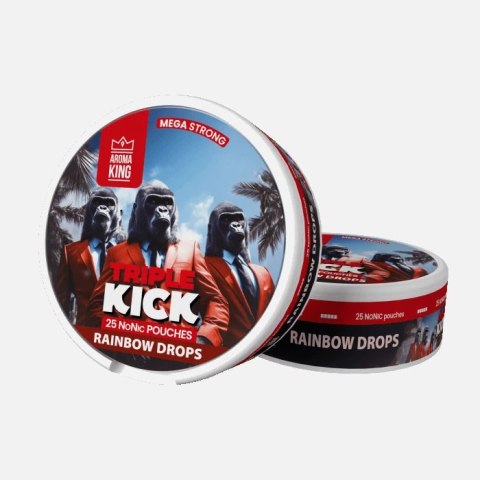 Woreczki Nikotynowe Aroma King Triple Kick - Rainbow Drops 20mg NoNic Woreczki Nikotynowe Aroma King Triple Kick - Rainbow Drops 20mg NoNic