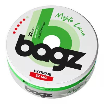 Woreczki Nikotynowe BAGZ - Mohito Lime X-Strong 24mg Woreczki Nikotynowe BAGZ - Mohito Lime X-Strong 24mg