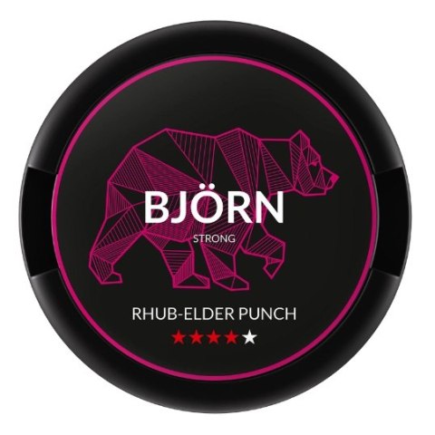 Woreczki Nikotynowe BJORN Strong - Rhub-Elder Punch 19.5mg Woreczki Nikotynowe BJORN Strong - Rhub-Elder Punch 19.5mg