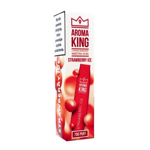 Aroma King 700 Puffs - Strawberry Ice 20mg (A25) Aroma King 700 Puffs - Strawberry Ice 20mg (A25)