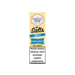 Liquid Dinner Lady Salt 20mg - Lemon Sherbets