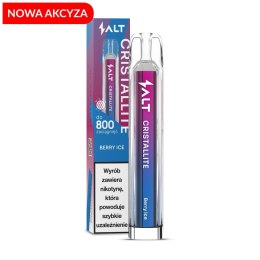 CRISTALLITE 800 Puffs Berry Ice 20mg (A25)