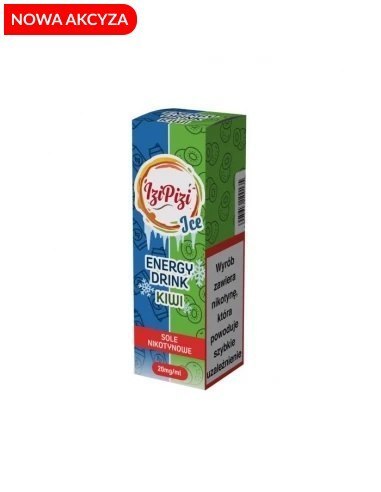 Liquid Izi Pizi Salt - Energy Drink Kiwi Ice 20mg 10ml (A25) Liquid Izi Pizi Salt - Energy Drink Kiwi Ice 20mg 10ml (A25)