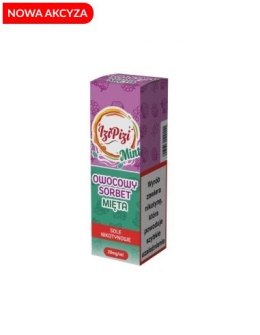 Liquid Izi Pizi Salt - Owocowy Sorbet Mięta 20mg 10ml (A25)