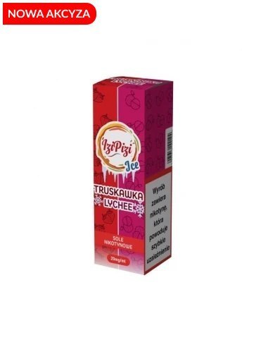 Liquid Izi Pizi Salt - Truskawka Lychee Ice 20mg 10ml (A25) Liquid Izi Pizi Salt - Truskawka Lychee Ice 20mg 10ml (A25)