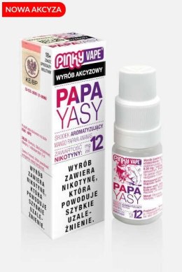 Liquid Pinky Vape - Papayasy 12mg 10ml (A25)