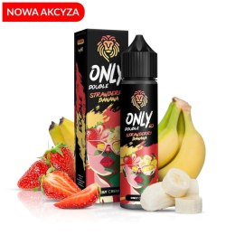 *NOWA AKCYZA* Longfill Only Double 6/60ml - Strawberry Banana