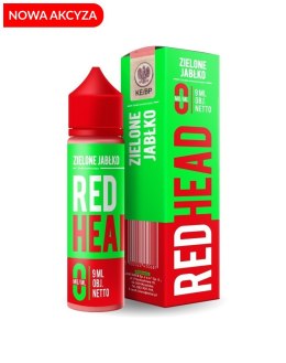 *NOWA AKCYZA* Longfill RedHead 9/60ml - Zielone Jabłko