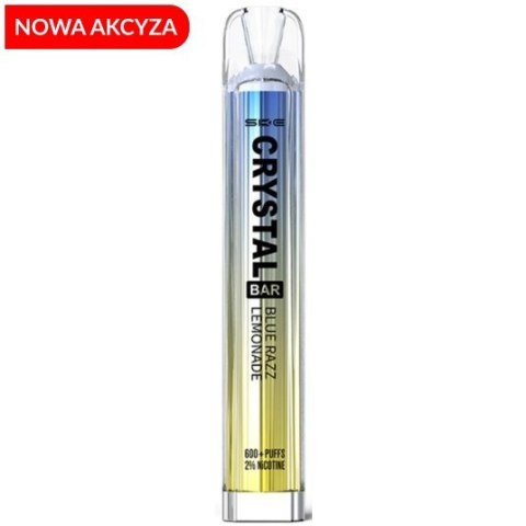 SKE Crystal - Blue Razz Lemonade 600 puffs 20 mg (A25) SKE Crystal - Blue Razz Lemonade 600 puffs 20 mg (A25)