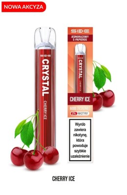 *NOWA AKCYZA* SKE Crystal - Cherry Ice 600 puffs 20 mg