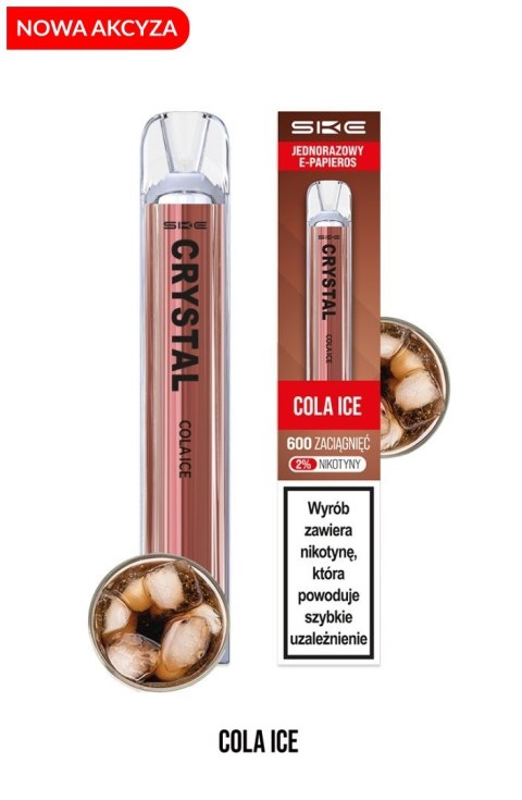 SKE Crystal - Cola Ice 600 puffs 20 mg (A25) SKE Crystal - Cola Ice 600 puffs 20 mg (A25)