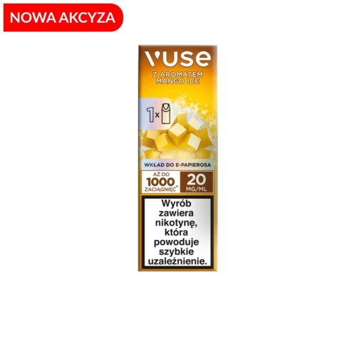 Wkład Vuse 20mg - Mango Ice (A25) Wkład Vuse 20mg - Mango Ice (A25)