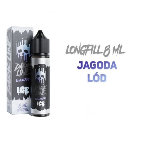 Longfill Dark Line ICE 8/60ml - Blueberry (A25) Longfill Dark Line ICE 8/60ml - Blueberry (A25)