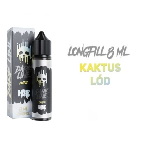 Longfill Dark Line ICE 8/60ml - Cactus (A25) Longfill Dark Line ICE 8/60ml - Cactus (A25)