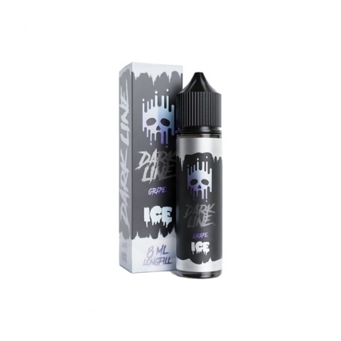 Longfill Dark Line ICE 8/60ml - Grape (A25)