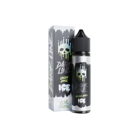 Longfill Dark Line ICE 8/60ml - Green Apple (A25) Longfill Dark Line ICE 8/60ml - Green Apple (A25)