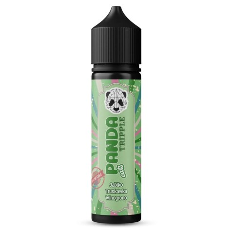 Longfill Panda Tripple 10/60ml - Jabłko Truskawka Winogrono (A25)