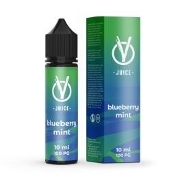 Longfill VBar VJuice 10/60ml - Blueberry Mint (A25)