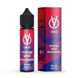 Longfill VBar VJuice 10/60ml - Energy Wild Strawberry (A25)