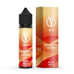Longfill VBar VJuice 10/60ml - Strawberry Ice Tea (A25)