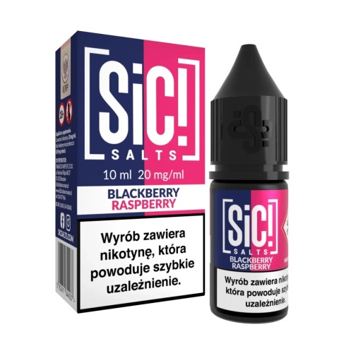 Liquid Sic Salts 10ml - Blackberry Raspberry 20mg (A25) Liquid Sic Salts 10ml - Blackberry Raspberry 20mg (A25)