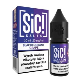 Liquid Sic Salts 10ml - Blackcurrant Grape 20mg (A25)